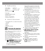 Preview for 36 page of MELINERA 276296 User Manual And Safety Instructions