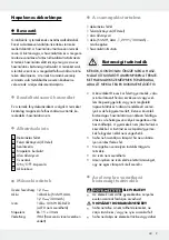 Preview for 9 page of MELINERA 277671 Operation And Safety Notes