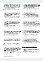 Предварительный просмотр 25 страницы MELINERA 280086 Operation And Safety Notes