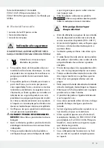 Предварительный просмотр 13 страницы MELINERA 282421 Operation And Safety Notes