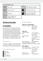 Предварительный просмотр 16 страницы MELINERA 282421 Operation And Safety Notes