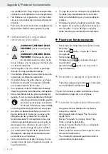 Предварительный просмотр 8 страницы MELINERA 283280 Operation And Safety Notes