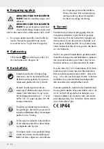 Предварительный просмотр 12 страницы MELINERA 283516 Operation And Safety Notes