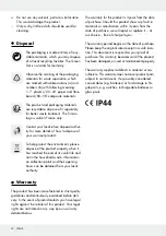 Preview for 11 page of MELINERA 283750 Operation And Safety Notes