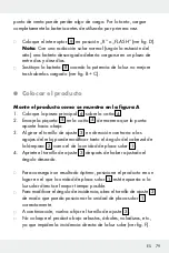 Preview for 79 page of MELINERA 286719 Assembly, Operating And Safety Instructions