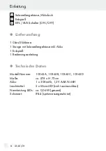 Preview for 8 page of MELINERA 287931 Assembly, Operating And Safety Instructions