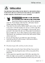 Preview for 23 page of MELINERA 287931 Assembly, Operating And Safety Instructions