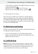 Preview for 27 page of MELINERA 287931 Assembly, Operating And Safety Instructions