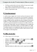 Preview for 39 page of MELINERA 287931 Assembly, Operating And Safety Instructions