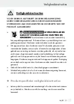 Preview for 51 page of MELINERA 287931 Assembly, Operating And Safety Instructions