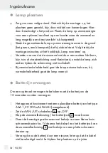 Preview for 54 page of MELINERA 287931 Assembly, Operating And Safety Instructions