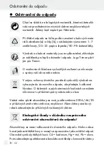 Preview for 70 page of MELINERA 287931 Assembly, Operating And Safety Instructions