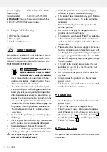 Preview for 9 page of MELINERA 288498 Operation And Safety Notes