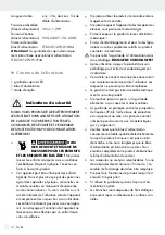 Preview for 13 page of MELINERA 288498 Operation And Safety Notes