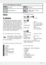 Предварительный просмотр 8 страницы MELINERA 288593 Operation And Safety Notes