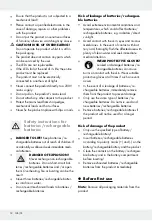 Предварительный просмотр 11 страницы MELINERA 288594 Operation And Safety Notes