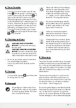 Предварительный просмотр 7 страницы MELINERA 288598 Operation And Safety Notes