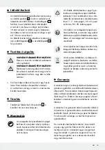 Предварительный просмотр 13 страницы MELINERA 288598 Operation And Safety Notes