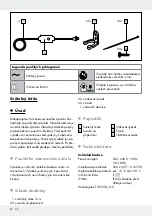 Предварительный просмотр 22 страницы MELINERA 288598 Operation And Safety Notes