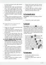 Предварительный просмотр 29 страницы MELINERA 288598 Operation And Safety Notes