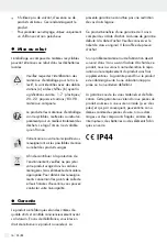 Предварительный просмотр 15 страницы MELINERA 289426 Operation And Safety Notes