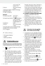 Предварительный просмотр 21 страницы MELINERA 289426 Operation And Safety Notes