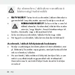 Preview for 28 page of MELINERA 291041 Assembly, Operating And Safety Instructions