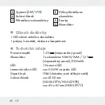 Preview for 42 page of MELINERA 291041 Assembly, Operating And Safety Instructions