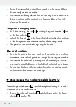 Предварительный просмотр 11 страницы MELINERA 295687 Operation And Safety Notes