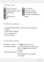 Предварительный просмотр 56 страницы MELINERA 295687 Operation And Safety Notes