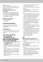 Preview for 4 page of MELINERA 298663 Instructions Manual