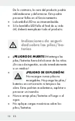 Preview for 10 page of MELINERA 304165 Operation And Safety Notes