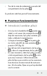 Preview for 13 page of MELINERA 304165 Operation And Safety Notes