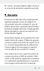 Preview for 19 page of MELINERA 304165 Operation And Safety Notes