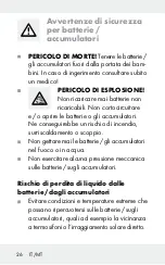 Preview for 26 page of MELINERA 304165 Operation And Safety Notes