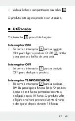 Preview for 45 page of MELINERA 304165 Operation And Safety Notes