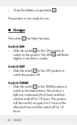 Preview for 60 page of MELINERA 304165 Operation And Safety Notes