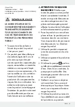 Preview for 21 page of MELINERA 315423 1904 Operation And Safety Notes