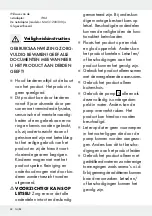 Preview for 28 page of MELINERA 315423 1904 Operation And Safety Notes