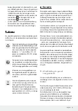 Preview for 31 page of MELINERA 315423 1904 Operation And Safety Notes