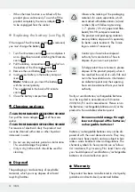 Предварительный просмотр 18 страницы MELINERA 317969 1901 Operation And Safety Notes