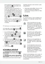 Предварительный просмотр 33 страницы MELINERA 317969 1901 Operation And Safety Notes