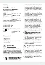 Предварительный просмотр 37 страницы MELINERA 317969 1901 Operation And Safety Notes