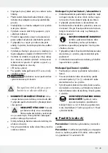 Предварительный просмотр 45 страницы MELINERA 317969 1901 Operation And Safety Notes