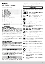 Предварительный просмотр 3 страницы MELINERA 330606 2001 Instruction Manual