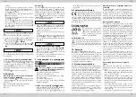 Предварительный просмотр 14 страницы MELINERA 330606 2001 Instruction Manual