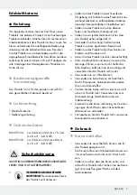 Preview for 3 page of MELINERA 333952 1907 Operation And Safety Notes