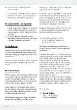 Preview for 14 page of MELINERA 333952 1907 Operation And Safety Notes