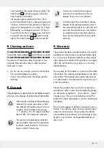 Preview for 9 page of MELINERA 337080 2001 Operation And Safety Notes