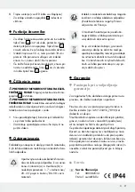 Preview for 21 page of MELINERA 337080 2001 Operation And Safety Notes